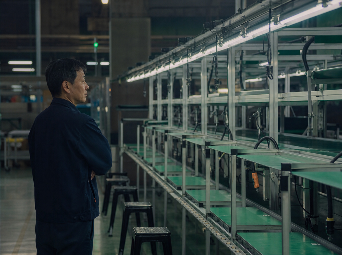 工廠缺工與自動化導入主視覺
